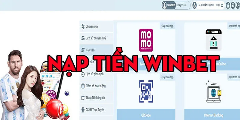 Nạp tiền đặt cược