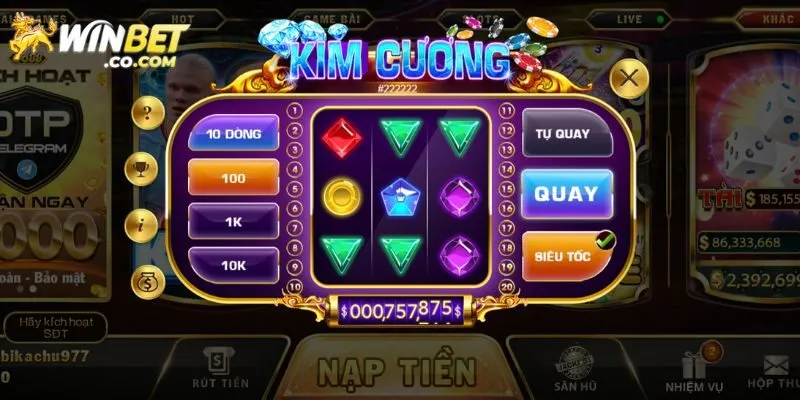 Mini Game Kim Cương - Siêu Phẩm Giải Trí Tại Winbet