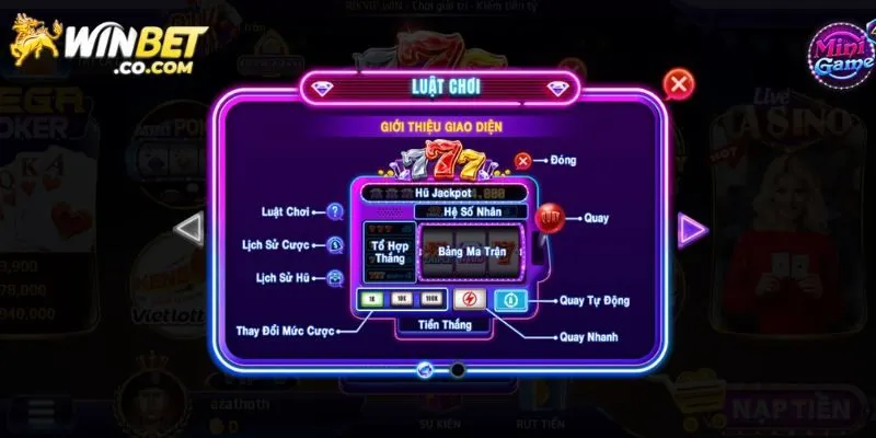 Thuật ngữ xèng 777 thông dụng